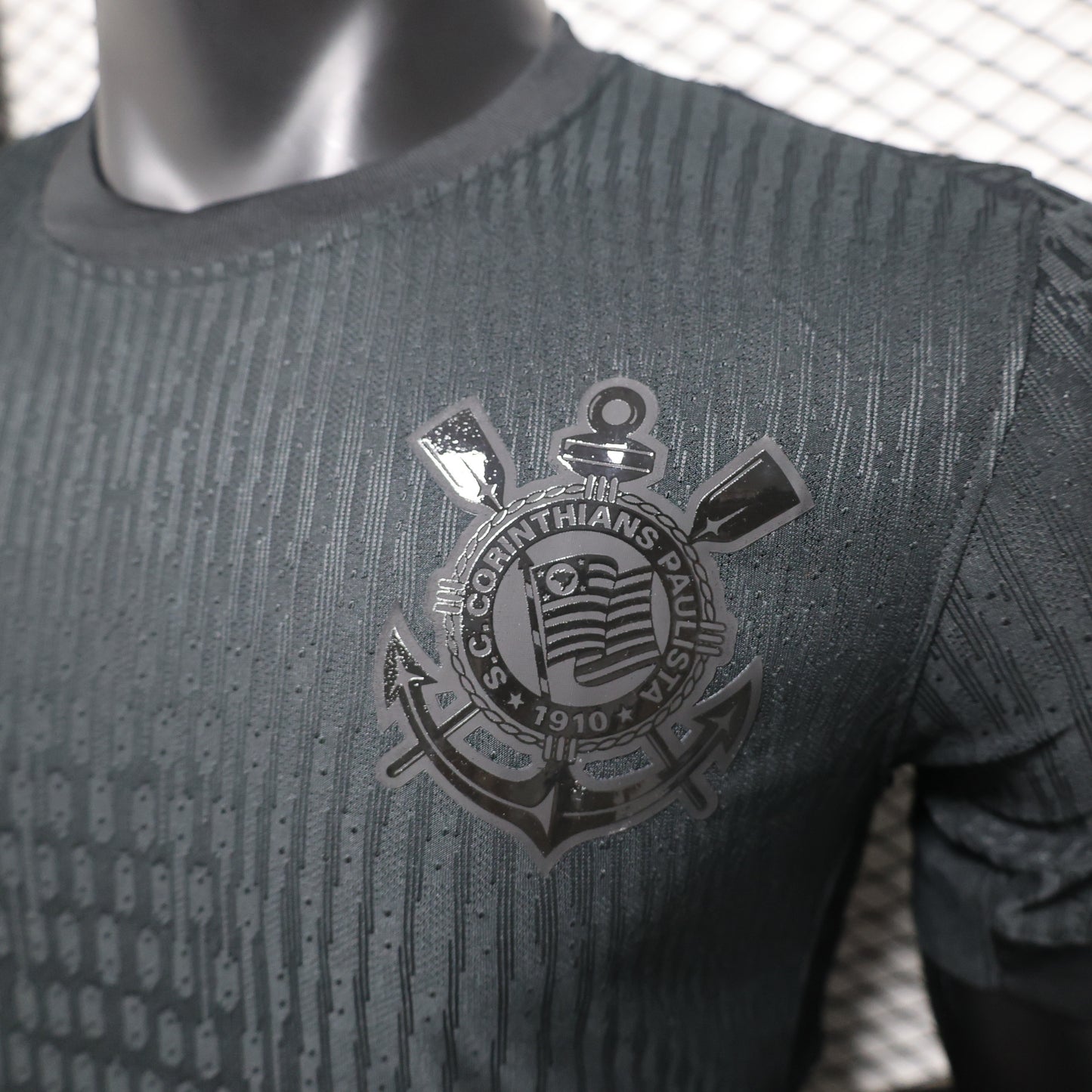 Camisa Timão Away 2024/25 Versão Jogador Nike Masculino - Preto