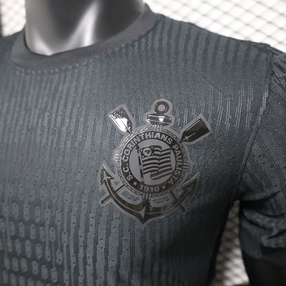 Camisa Timão Away 2024/25 Versão Jogador Nike Masculino - Preto