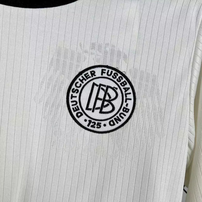 Camisa Seleção Alemanha Edição 125 anos - Manga Longa - Branca