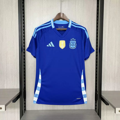 Camisa Seleção Argentina Copa América Away 24/25 - Torcedor Adidas Masculino - Azul