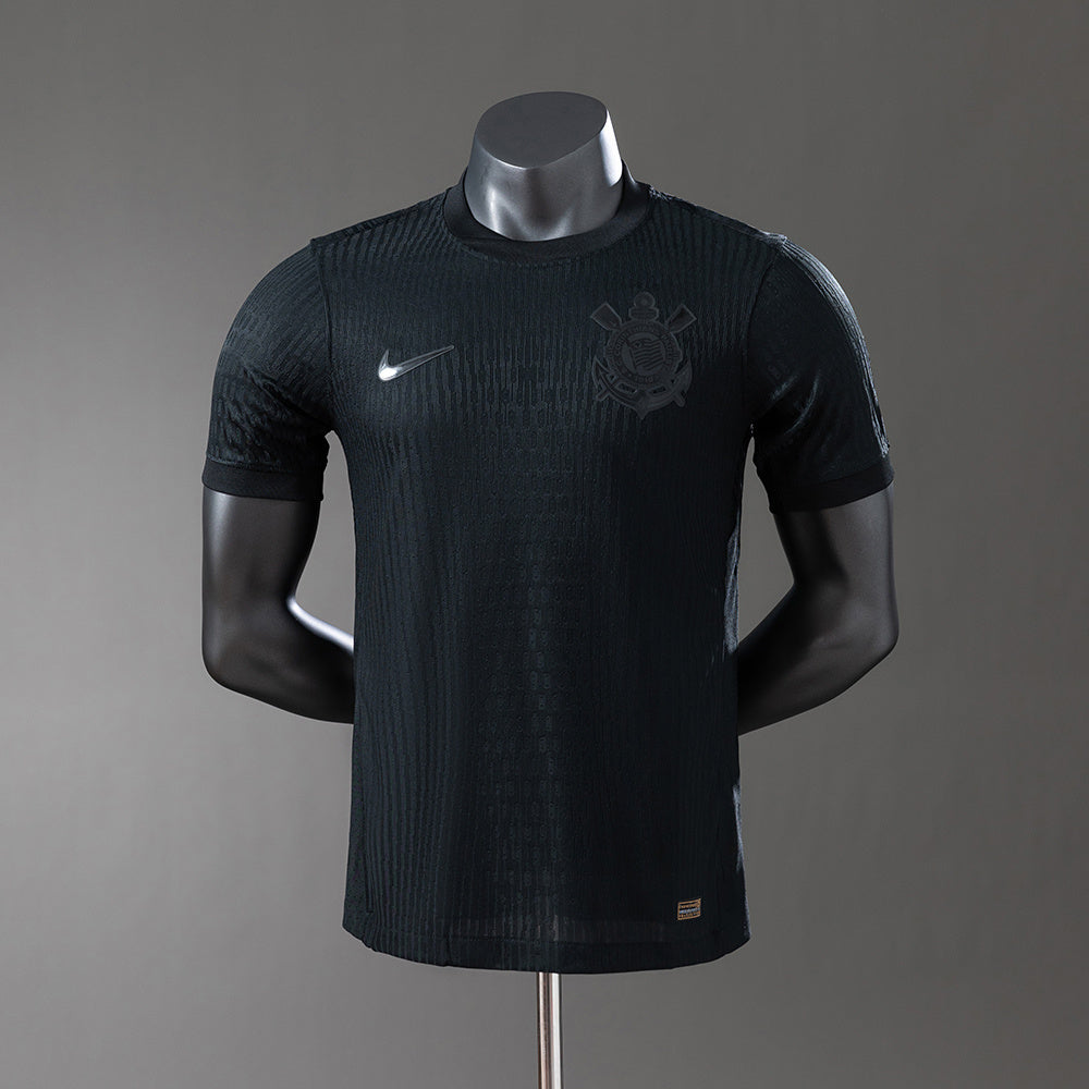 Camisa Timão Away 2024/25 Versão Jogador Nike Masculino - Preto