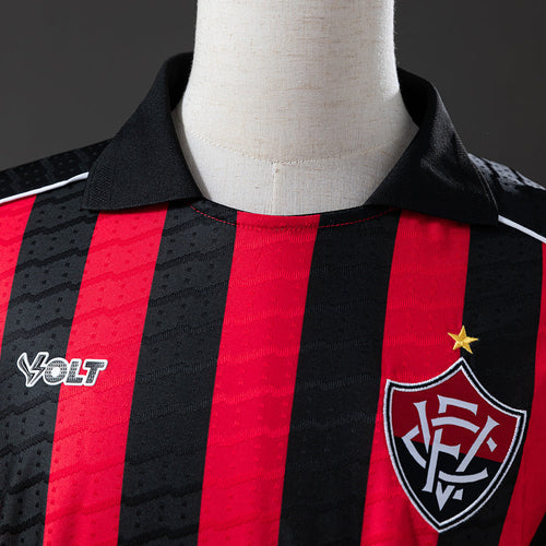 Camisa Vitória Rubro-Negra 25/26 – Manto Leão da Barra Oficial