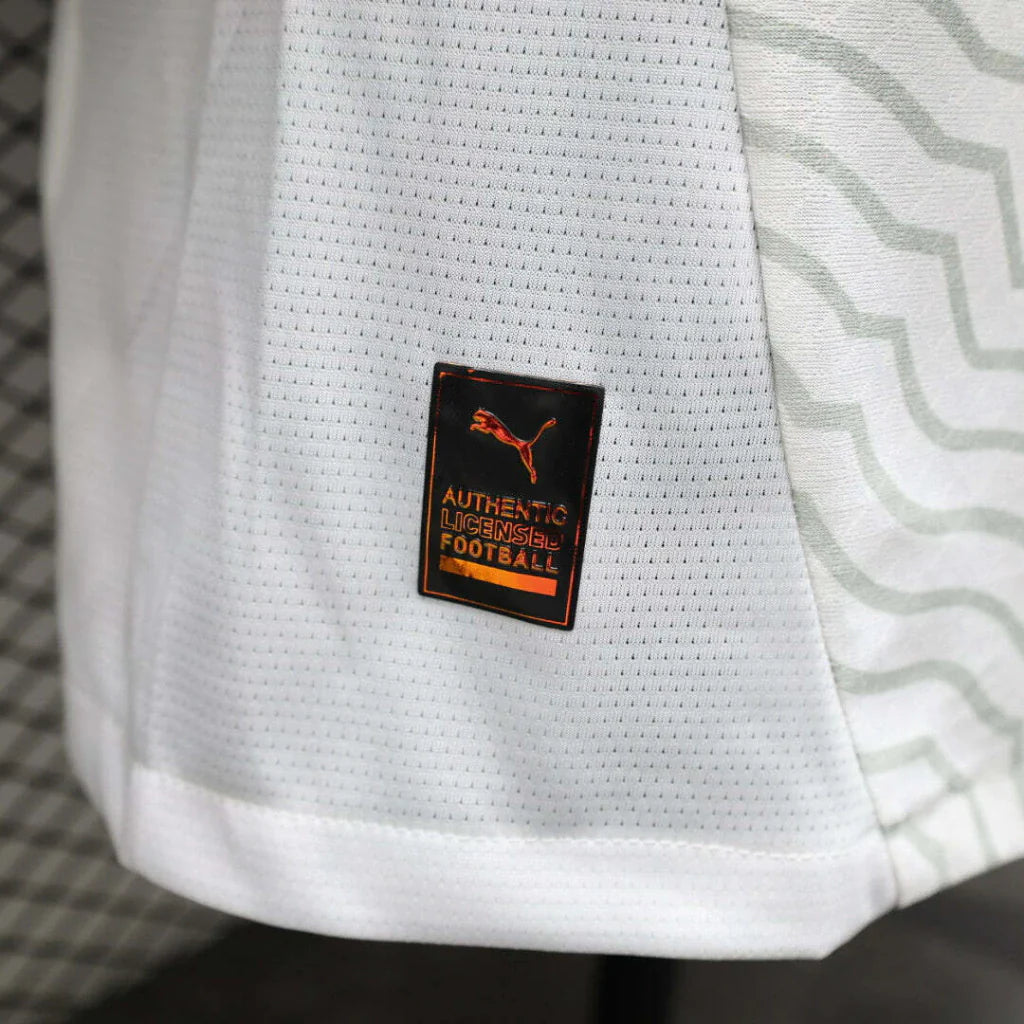 Camisa Al-Nassr Away 2024/25 Jogador Adidas Masculino - Branca e Azul