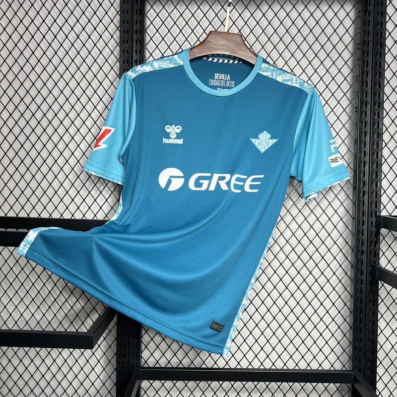 Camisa do Real Bétis Third 24/25  com patrocínio hummel - torcedor