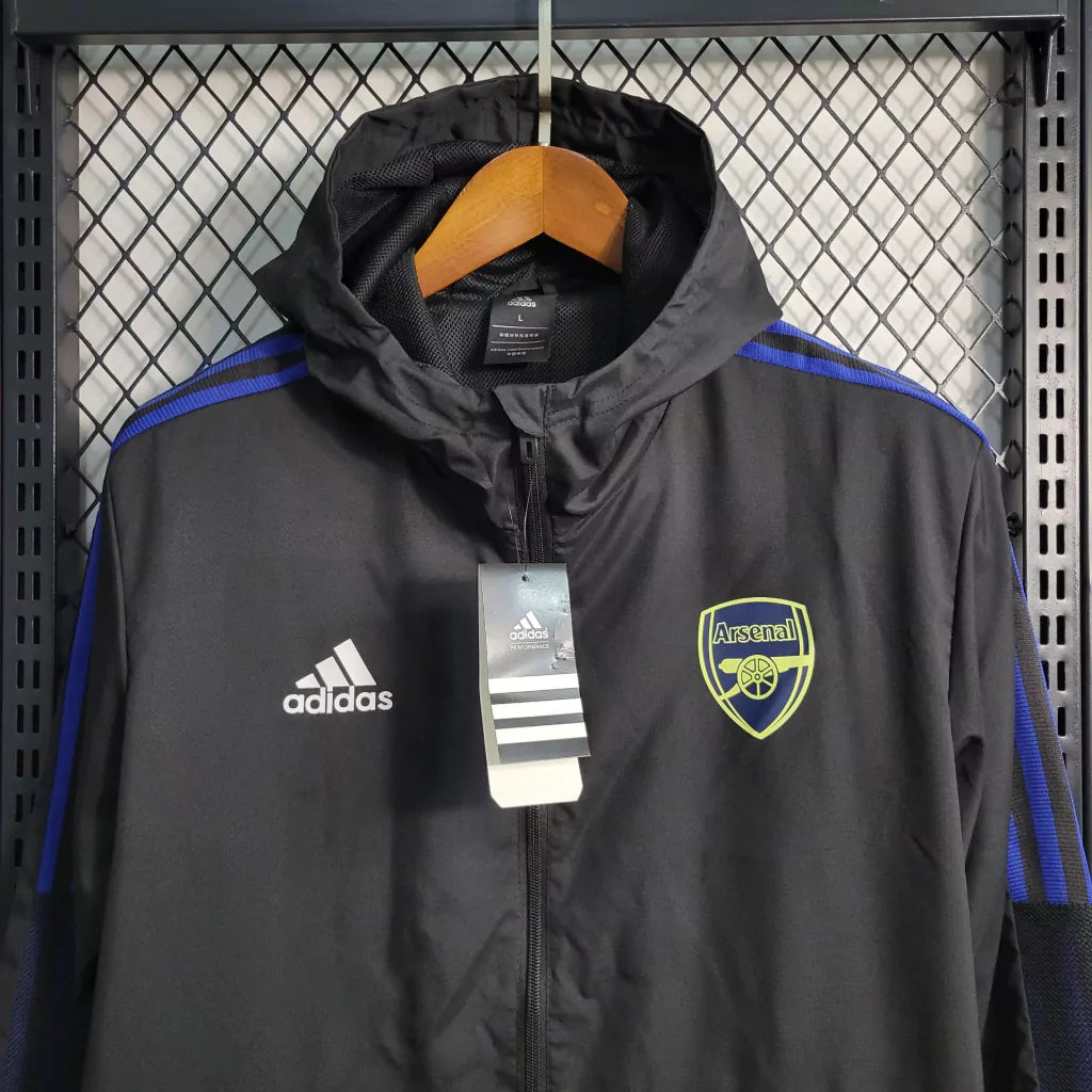 Corta Vento Arsenal Adidas Masculino - Preto