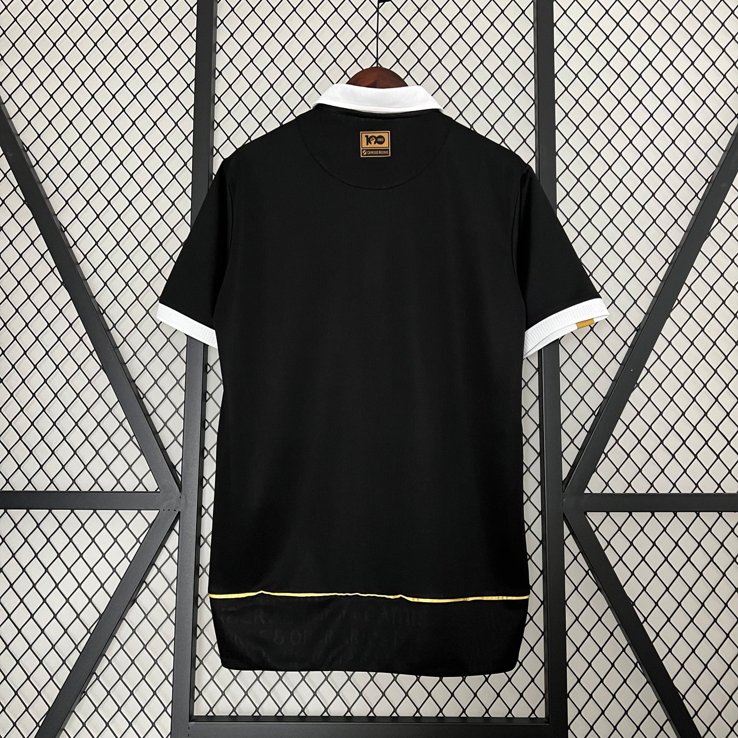 Camisa Vasco da Gama Third 2023/24 - Torcedor Kappa masculina  - Preto