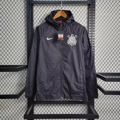 Corta Vento Timão 24/25 Masculino - Preto e Cinza