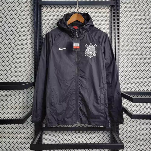 Corta Vento Timão 24/25 Masculino - Preto e Cinza