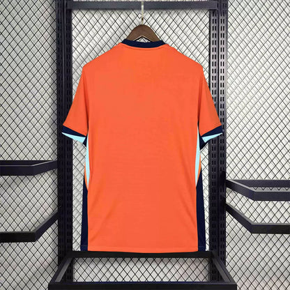 Camisa Holanda Home Eurocopa 24/25 - Torcedor Nike Masculina - Laranja
