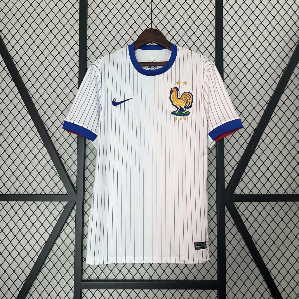 Camisa França Away Eurocopa 24/25 - Torcedor Nike Masculino - Branco