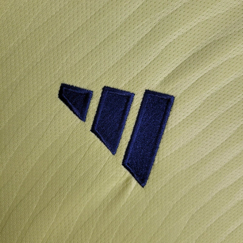 Camisa Suécia Home Eurocopa 24/25 - Torcedor Adidas Masculino - Amarelo