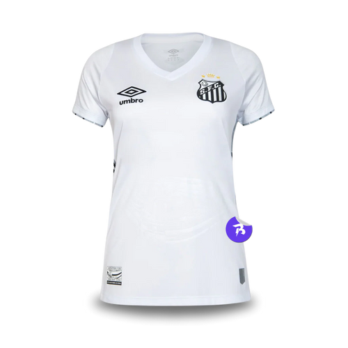 Camisa Peixão Home 2025/26 - Torcedor Umbro Feminina - Branco