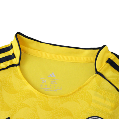 Conjunto Infantil Al Nassr I 2025/26 Adidas - Amarelo