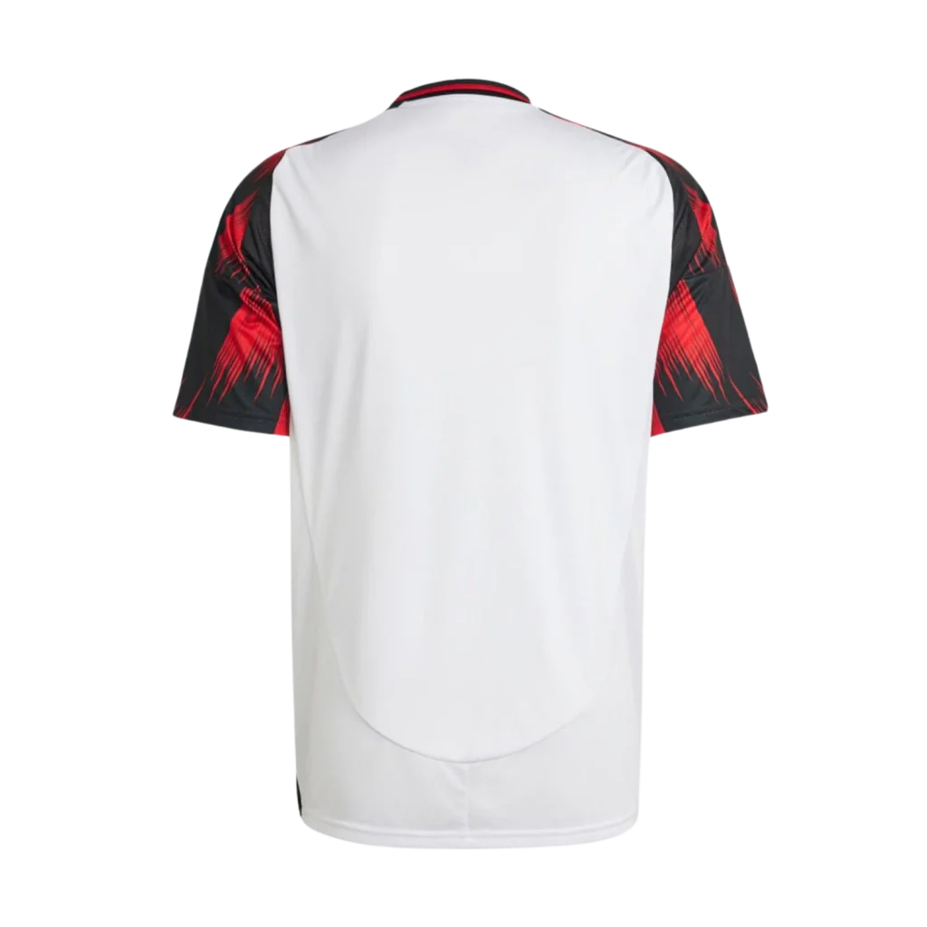 Camisa Flamengo Away 2025/26 - Torcedor Adidas Masculina - Branco e Vermelho