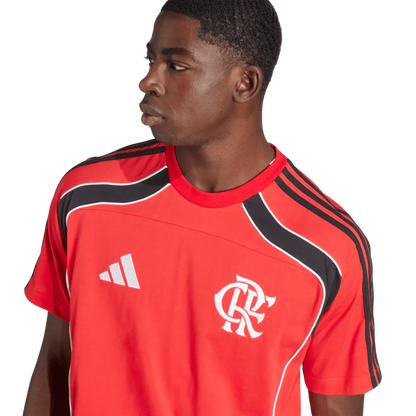 Camiseta Flamengo 25/26 Urban Purist Adidas Masculina - Vermelho