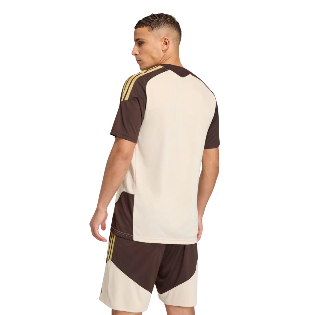 Camisa Flamengo 2026/27 Treino Adidas Masculina - Bege