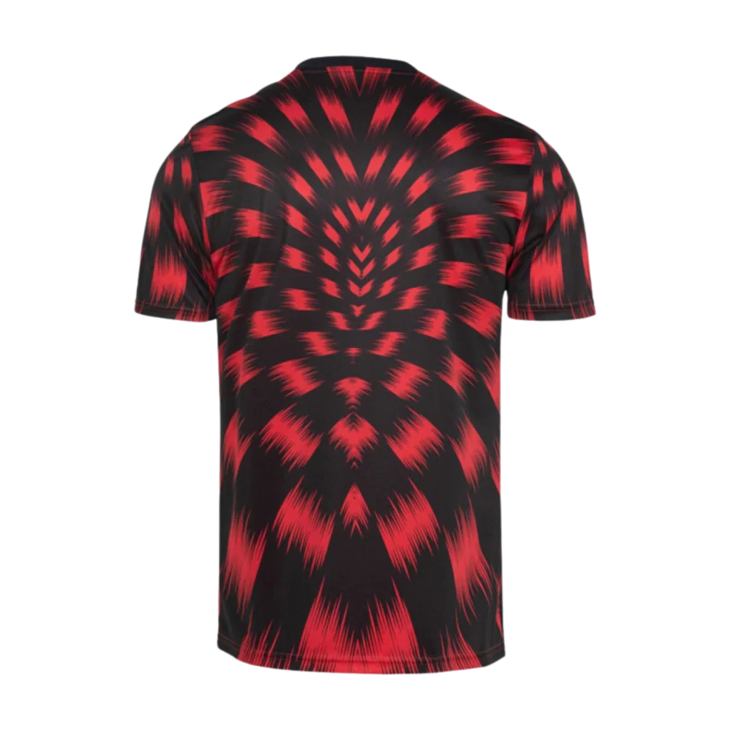 Camisa Flamengo Pré-Jogo 25/26 - Torcedor Adidas Masculina - Vermelho