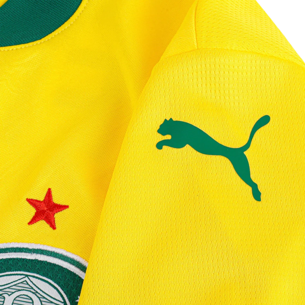 Camisa Palmeiras Third 2025/26 - Torcedor Puma Masculino - Amarelo