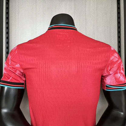 Camisa Coreia do Sul Home 24/25 - Jogador Nike Masculino - Vermelho Rosa