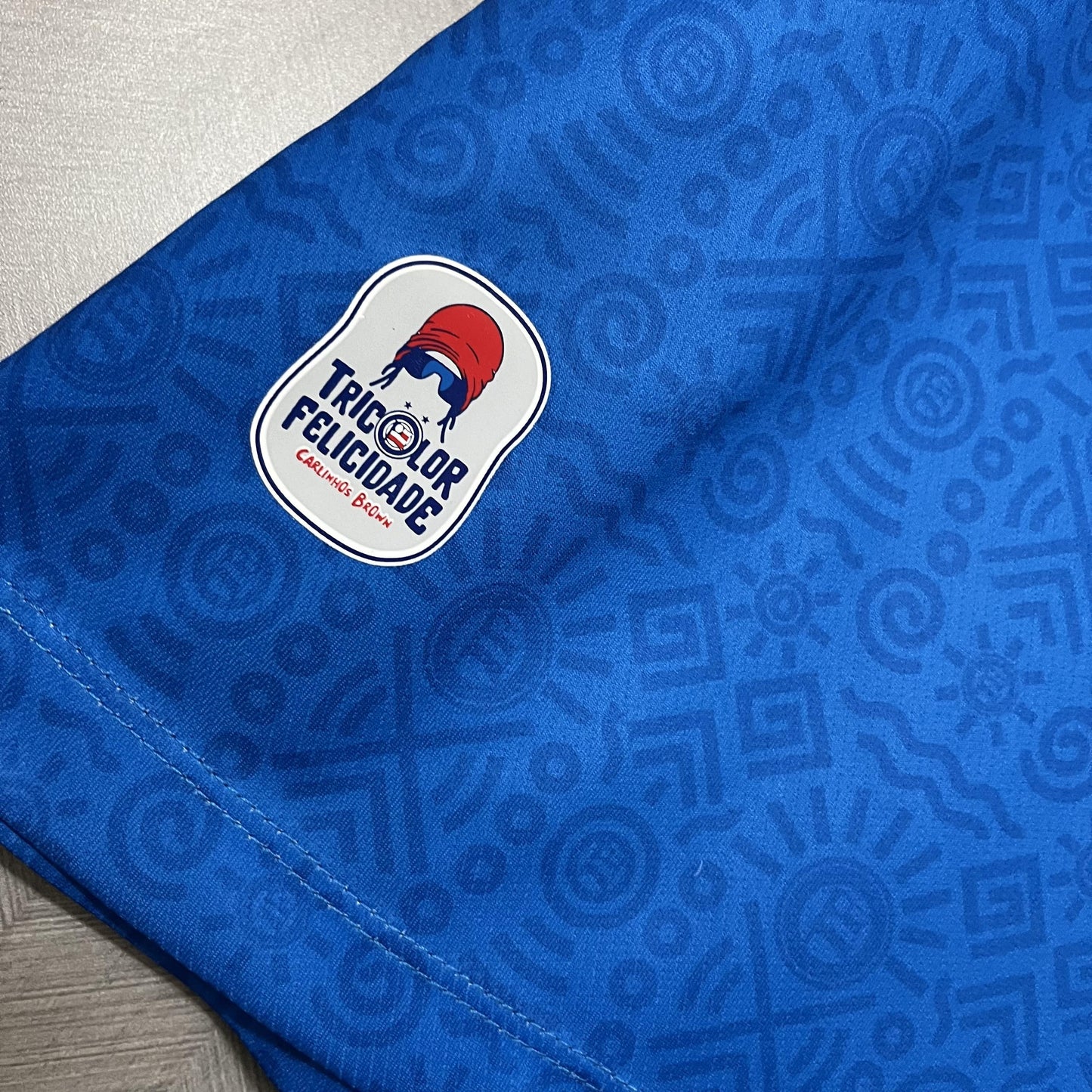 Camisa Bahia IV 24/25 - Azul Feminina Baby Look