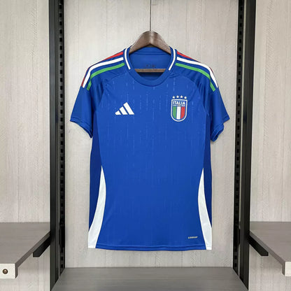 Camisa Itália Home Eurocopa 24/25 - Torcedor Adidas Masculino - Azul