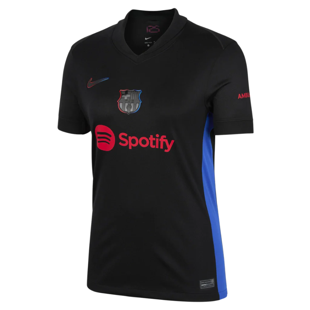 Camisa Barcelona Away 2024/25 - Feminina Nike - Preto