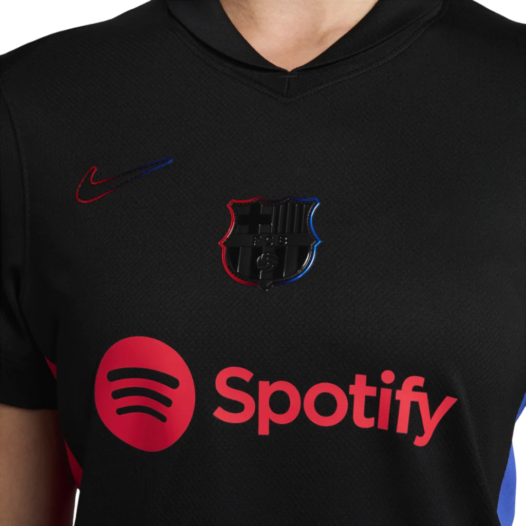 Camisa Barcelona Away 2024/25 - Feminina Nike - Preto