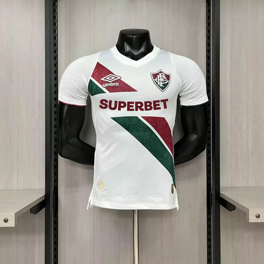 Camisa Fluminense Away 2024/25 - Versão Jogador Umbro Masculino - Branco