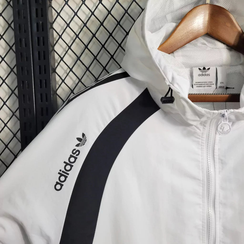Corta Vento Adidas Masculino - Branco