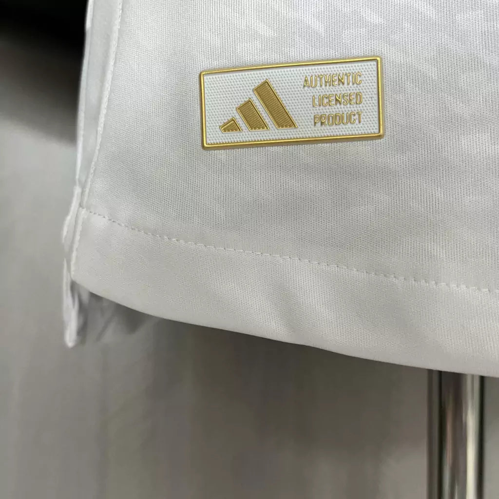 Camisa Real Madrid Home 24/25 - Versão Jogador Adidas Masculino - Branco