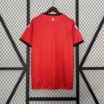 Camisa Geórgia Third Eurocopa 24/25 - Torcedor Macron Masculino - Vermelho