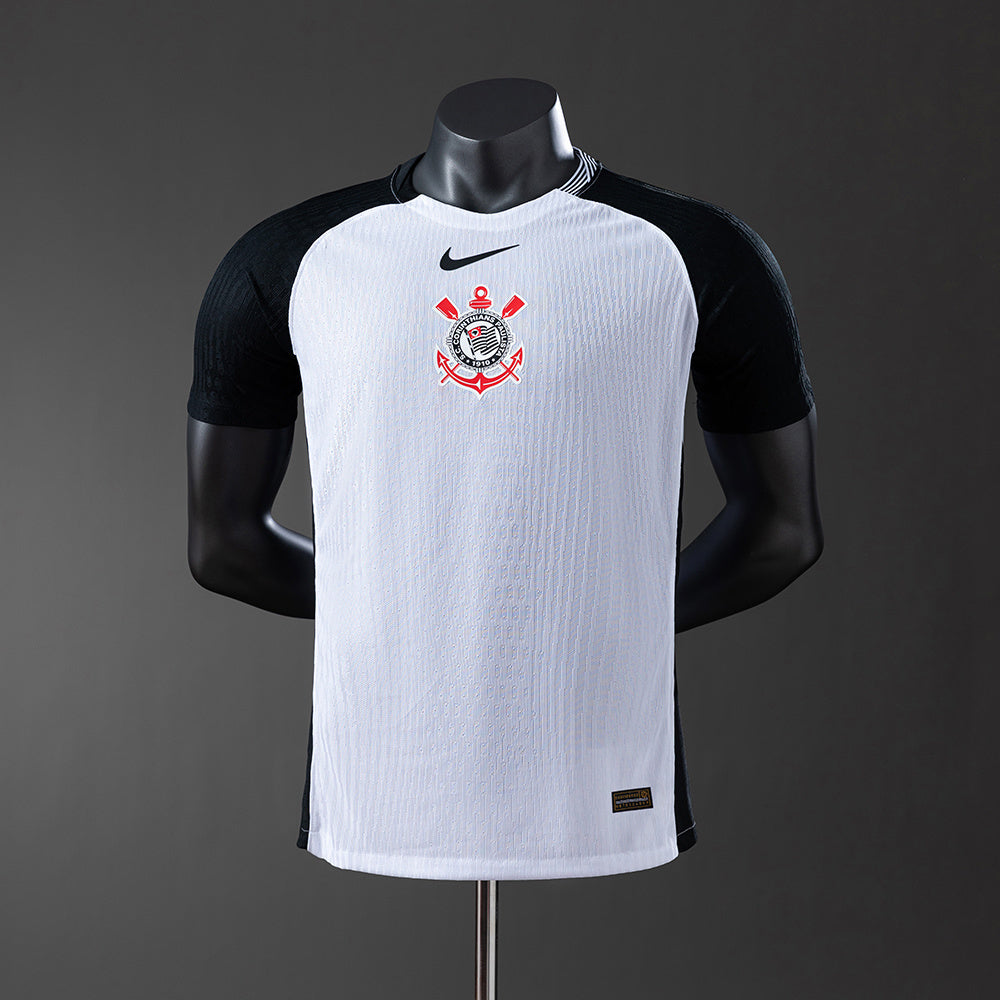 Camisa Timão Home 2025/26 Versão Jogador Nike Masculino - Branco