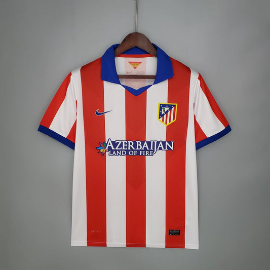 Camisa Atlético de Madrid 14/15 Retrô - Vermelho e Branco