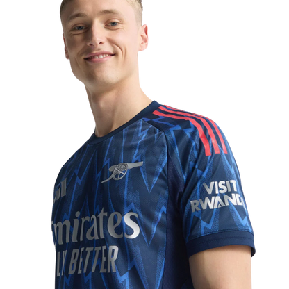 Camisa Arsenal Away 25/26 Jogador Adidas Masculino - Azul