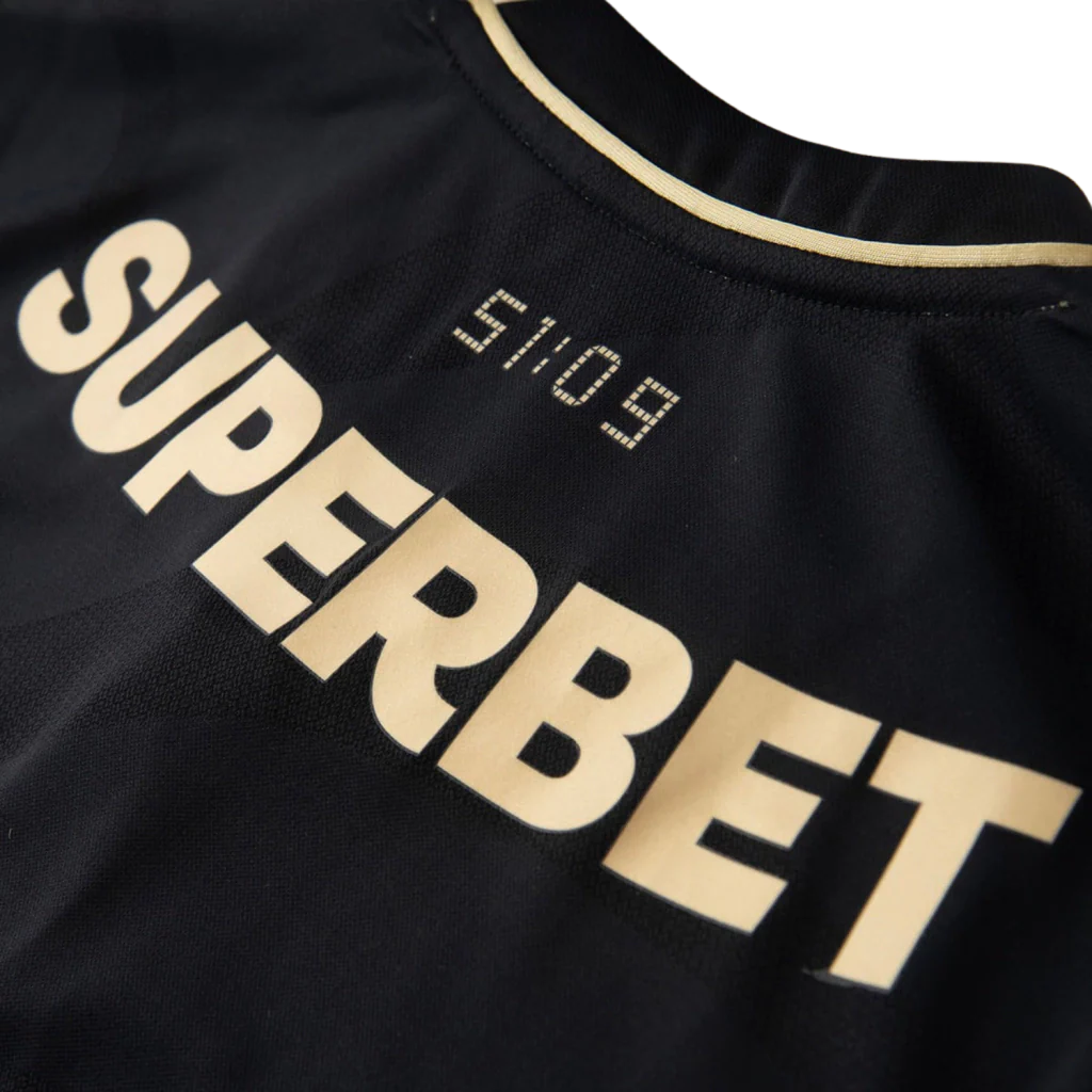 Camisa São Paulo Third 2025/26 Torcedor New Balance Feminino - Preto e Dourado