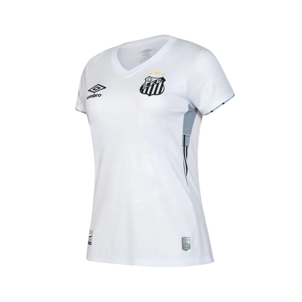 Camisa Peixão Home 2025/26 - Torcedor Umbro Feminina - Branco