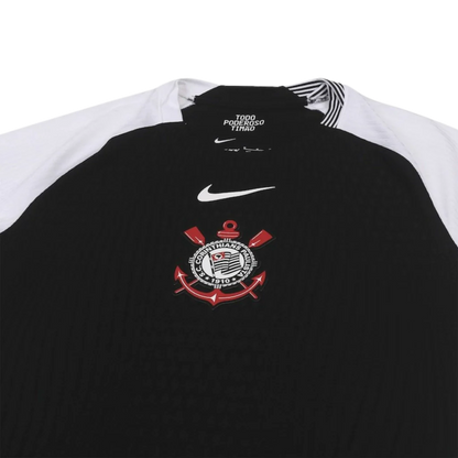 Camisa Timão Away 2025/26 Versão Jogador Nike Masculino - Preto