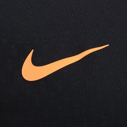Camisa Timão Third 2025/26 Versão Jogador Nike Masculino - Preto e Laranja