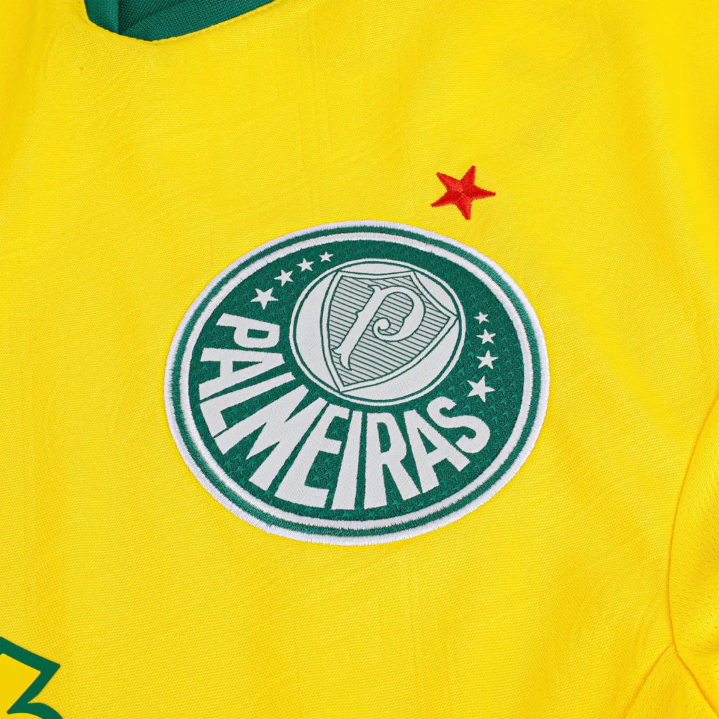 Camisa Palmeiras Third 2025/26 - Torcedor Puma Masculino - Amarelo