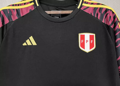 Camisa Seleção Peru Away Copa América 24/25 - Torcedor Adidas Masculino - Preto