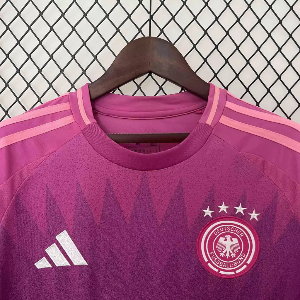 Camisa Alemanha Away Eurocopa 24/25 - Torcedor Adidas Masculino - Rosa