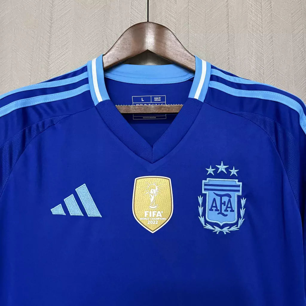 Camisa Seleção Argentina Copa América Away 24/25 - Torcedor Adidas Masculino - Azul