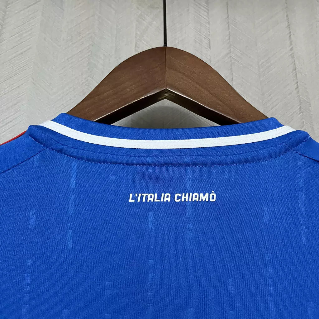 Camisa Itália Home Eurocopa 24/25 - Torcedor Adidas Masculino - Azul