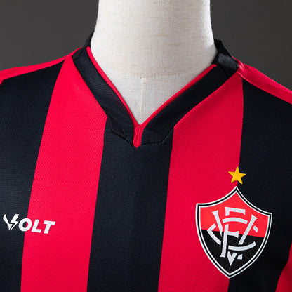 Camisa Vitória I 24/25 Rubro-Negra – Manto Oficial Leão da Barra