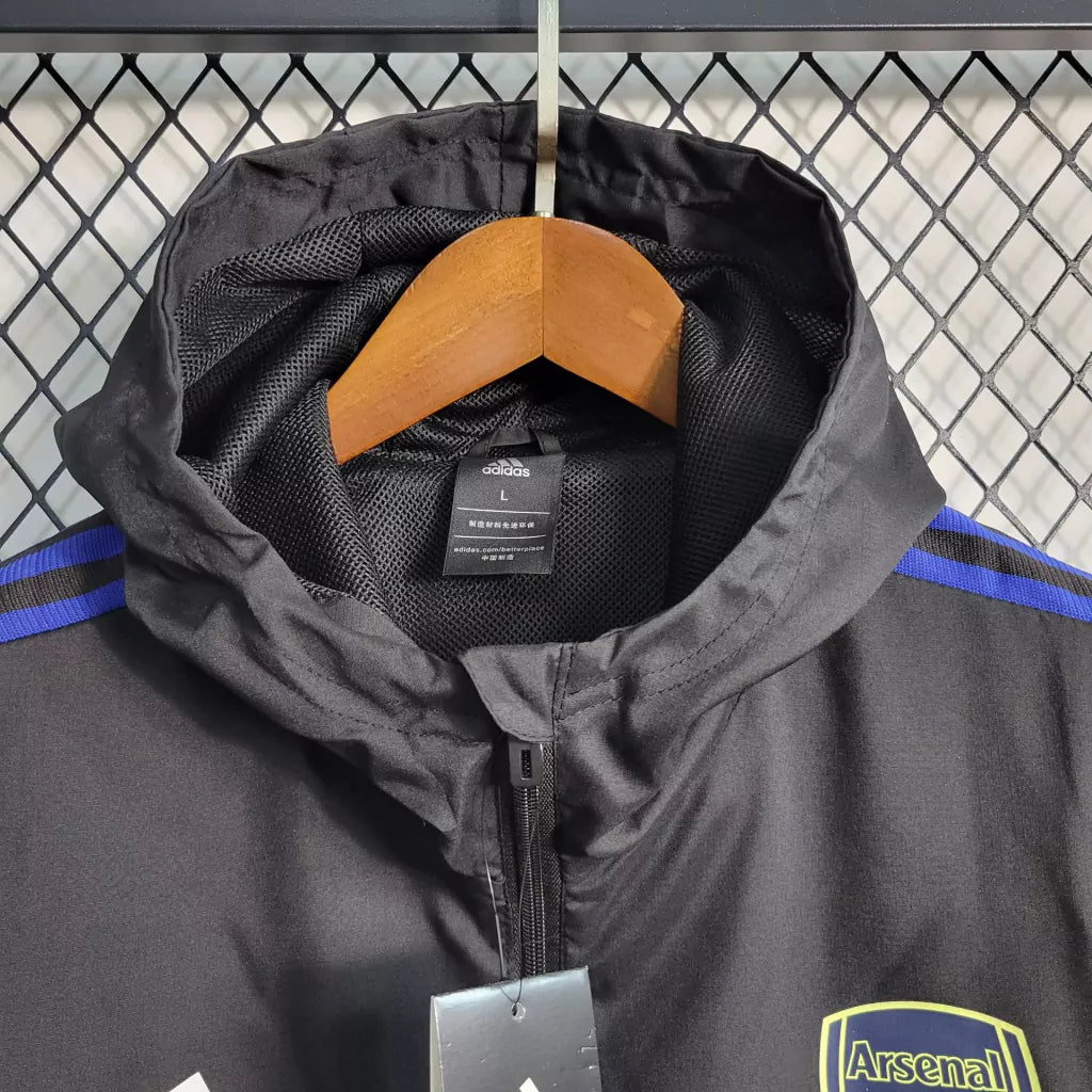 Corta Vento Arsenal Adidas Masculino - Preto