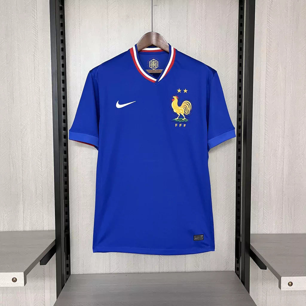 Camisa França Home Eurocopa 24/25 - Torcedor Nike Masculino - Azul