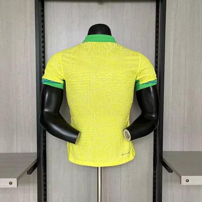 Camisa Brasil Versão Jogador Home 24/25 - Torcedor Nike Masculino - Amarelo