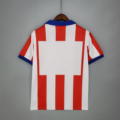 Camisa Atlético de Madrid 14/15 Retrô - Vermelho e Branco