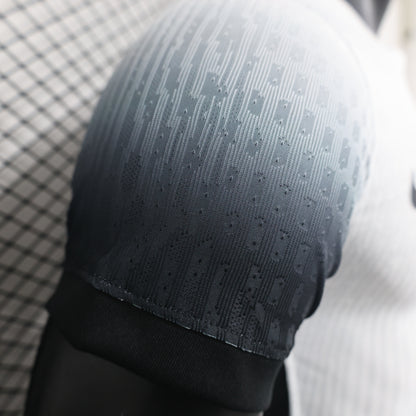 Camisa Timão Home 2024/25 C/ Patrocínio Versão Jogador Nike Masculino - Branco e Preto