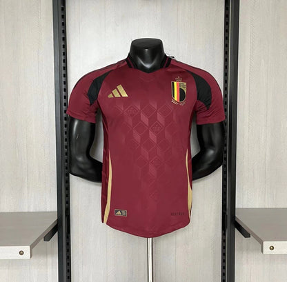 Camisa Bélgica Home 24/25 - Jogador Adidas Masculino - Vinho